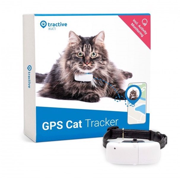 Tractive GPS tracker til kat